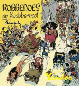 Robbedoes en Kwabbernoot door Franquin