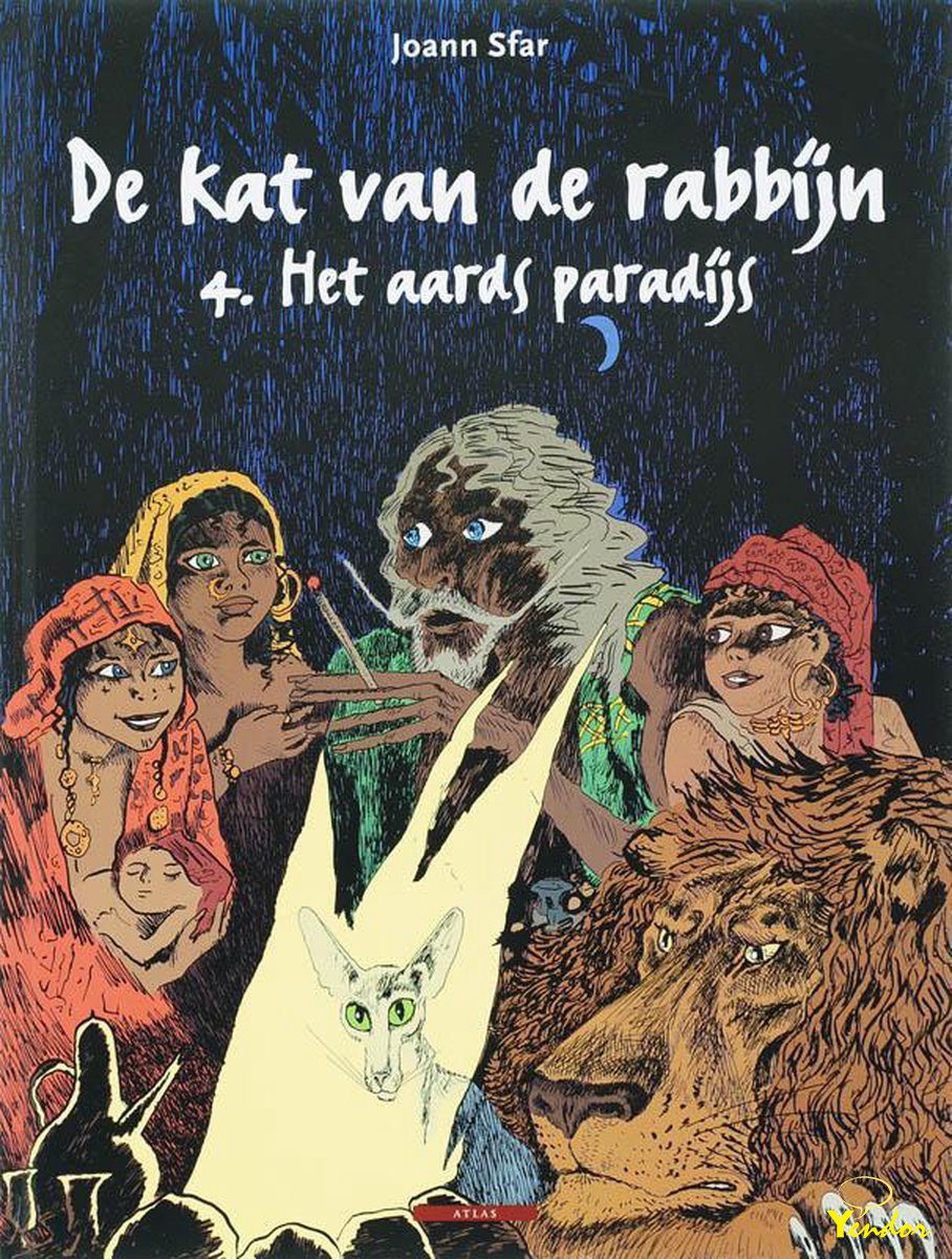 Kat Van De Rabbijn De 4 Het Aards Paradijs Stripboekenwinkel Yendor kat-van-de-rabbijn-de-4-het-aards-paradijs-stripboekenwinkel-yendor