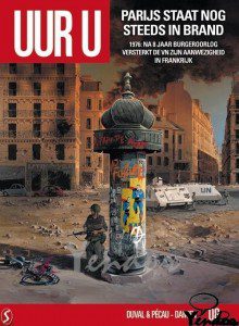 Parijs staat nog steeds in brand