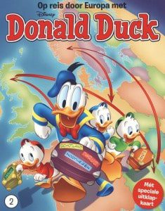 Donald Duck Op reis door Europa