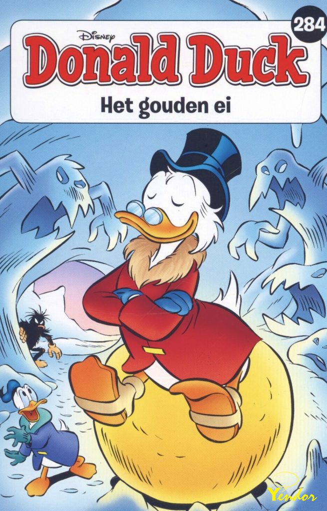 Donald Duck pockets 284 Het gouden ei Walt Disney Studio