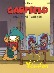 Garfield wild in het westen