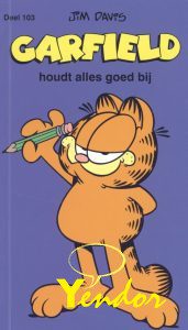 Garfield houdt alles goed bij