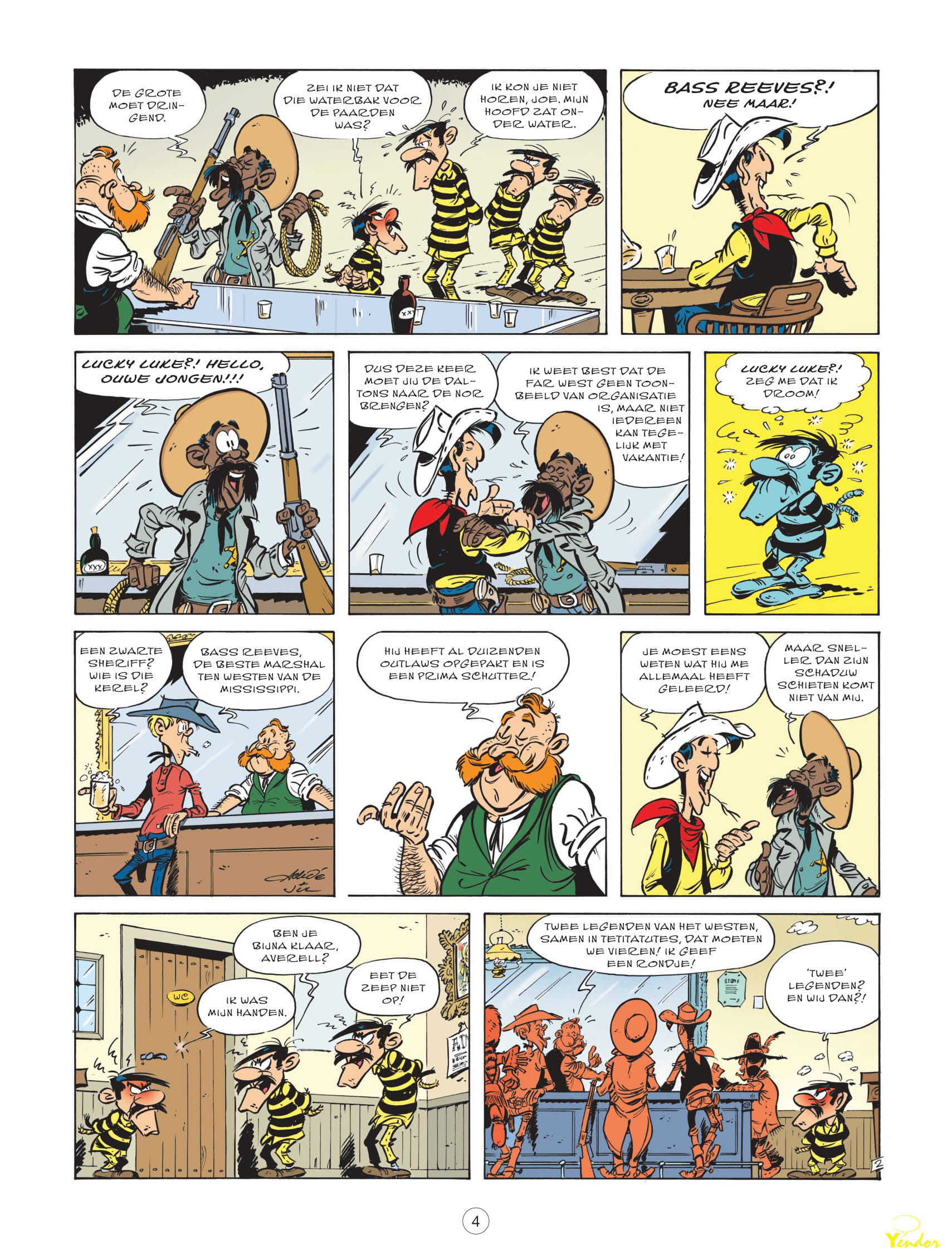 Lucky Luke, nieuwe avonturen van (Lucky comics) 9 - Een cowboy tussen het  katoen | Jul