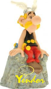 Asterix on Rock Money Box