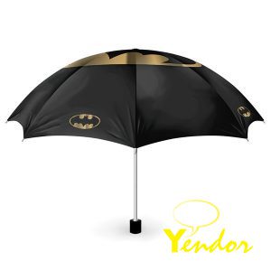Batman Bat and Gold Paraplu