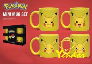 Pokemon Pikachu Mini Mokken Set