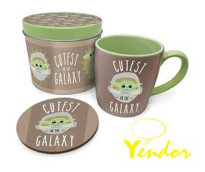 Star Wars The Mandalorian Baby Yoda Metal Tin Giftset
