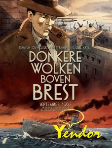 Donkere wolken boven Brest