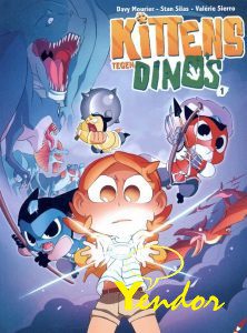Kittens tegen Dino's