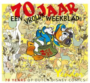 Luxe catalogus 70 Jaar Vrolijk Weekblad Donald Duck