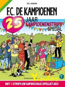 25 jaar F.C. De Kampioenen strips