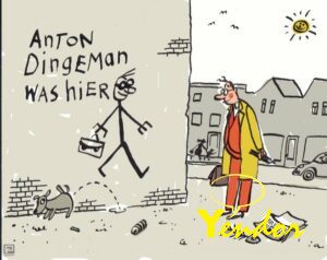 Anton Dingeman was hier 