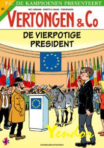 De vierpotige president