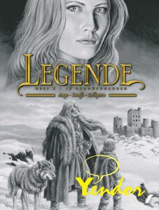 In vrouwenhanden , zwart/wit