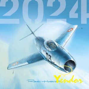 Romain Hugault Vliegtuigen Kalender 2024